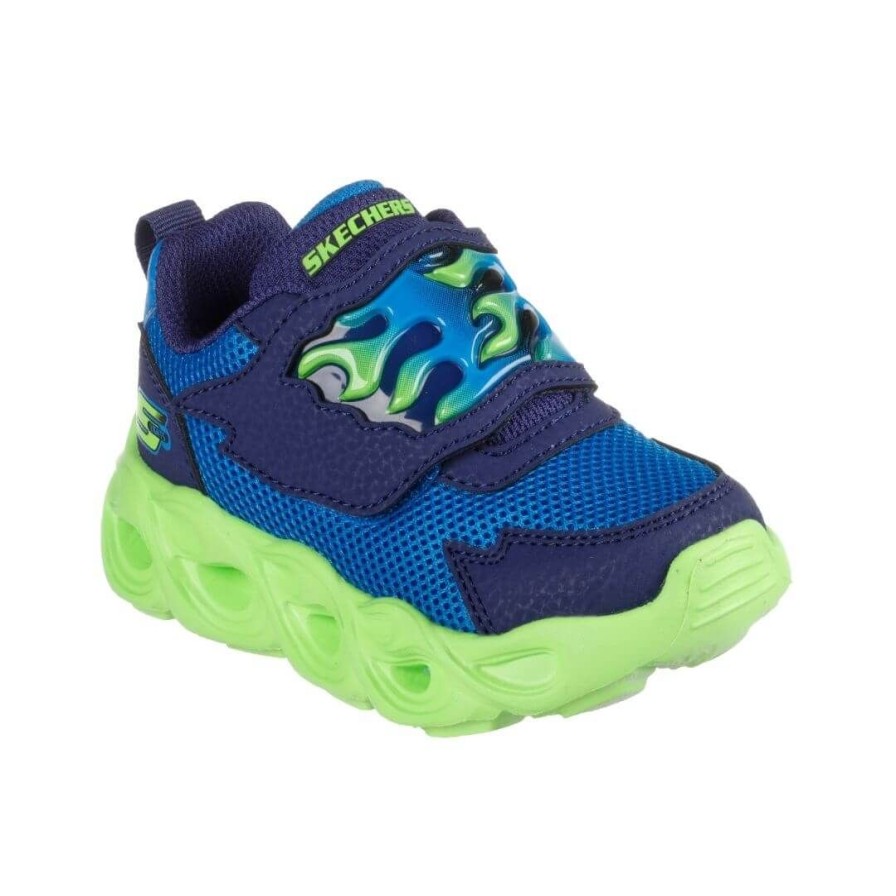 Kids SKECHERS | 400104N - Navy Lime