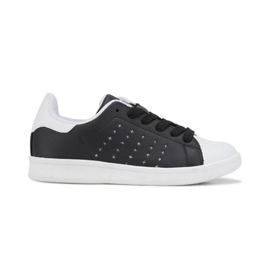 Kids CLARKS | Decker Snr - Black/White