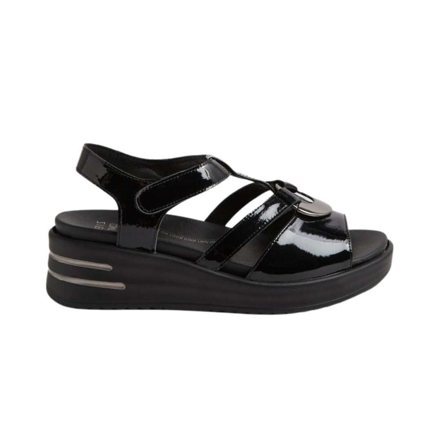 Womens ZIERA | Sharrell - Black Patent