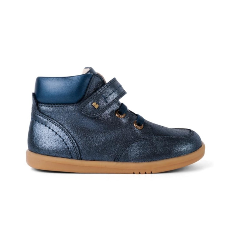 Kids BOBUX | Timber I-Walk - Navy Glitter