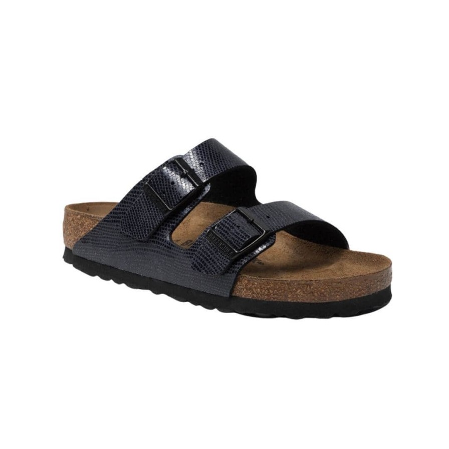 Womens BIRKENSTOCK | Arizona R Magical Metallic - Midnight