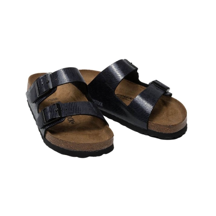 Womens BIRKENSTOCK | Arizona R Magical Metallic - Midnight