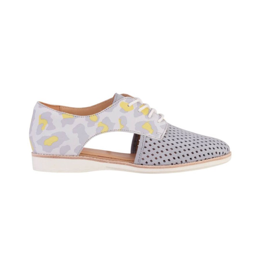 Womens ROLLIE | Sidecut Punch - Grey Neon Leopard