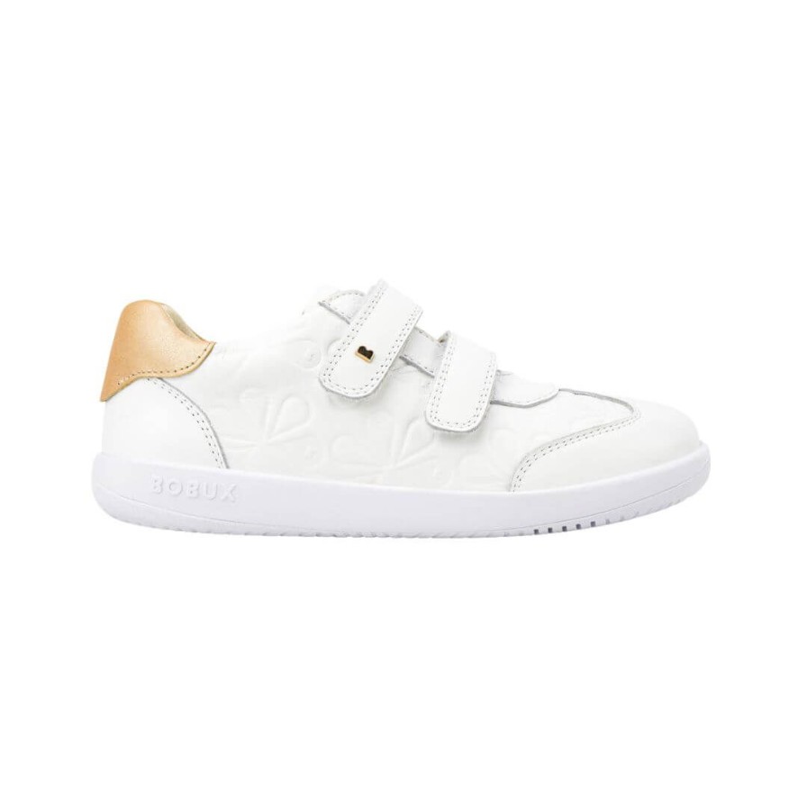 Kids BOBUX | Sprite Kid+ - White/Pale Gold