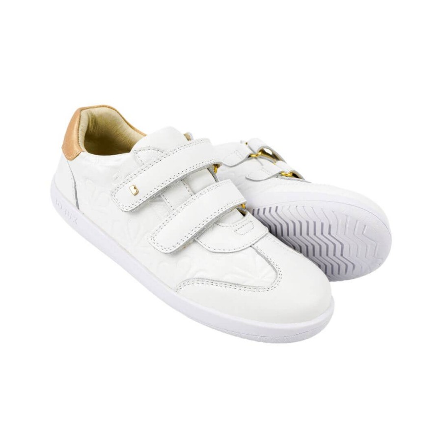 Kids BOBUX | Sprite Kid+ - White/Pale Gold