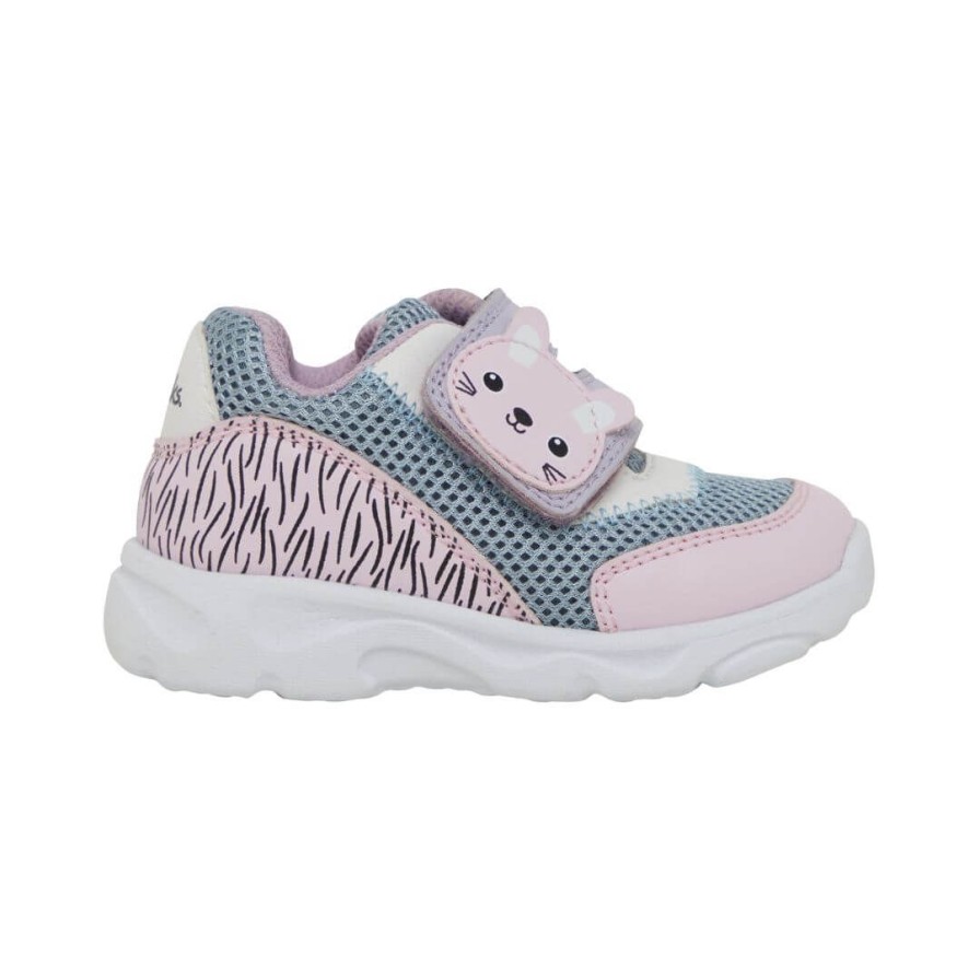 Kids CLARKS | Orla - Light Pink/Light Blue