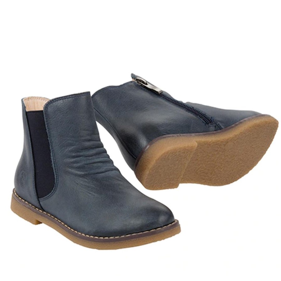 Kids RED BOOTIE | Sacha - Navy