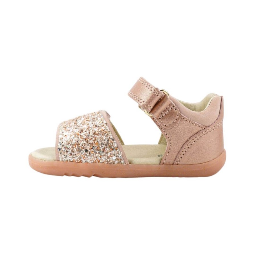 Kids BOBUX | Gem Step Up - Rose Gold Sparkle