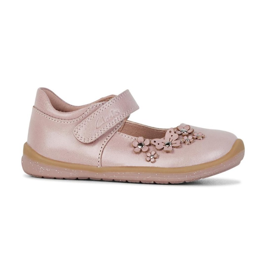 Kids CLARKS | Meadow - Dusty Pink