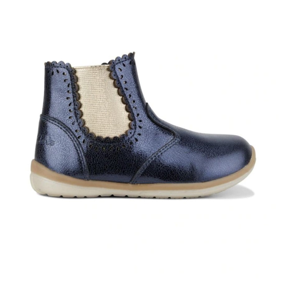 Kids CLARKS | Maggie - Navy Metallic