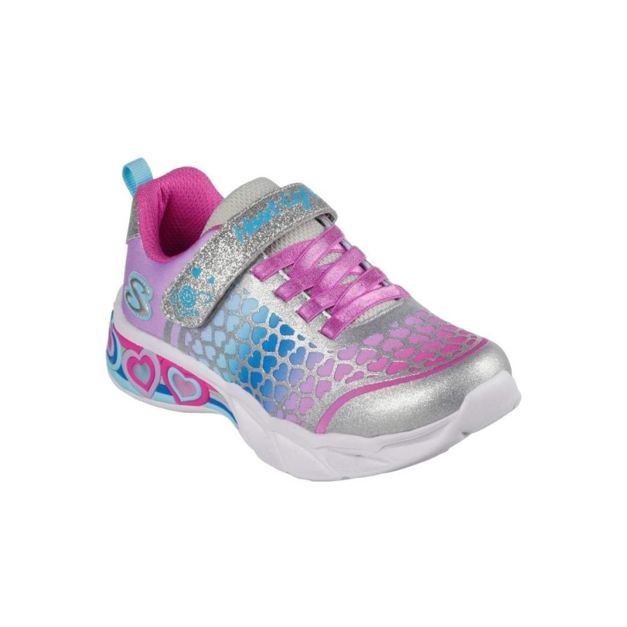 Kids SKECHERS | 302312L - Silver Multi