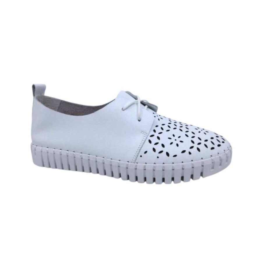 Womens DJANGO & JULIETTE | Hexter - White/White Sole