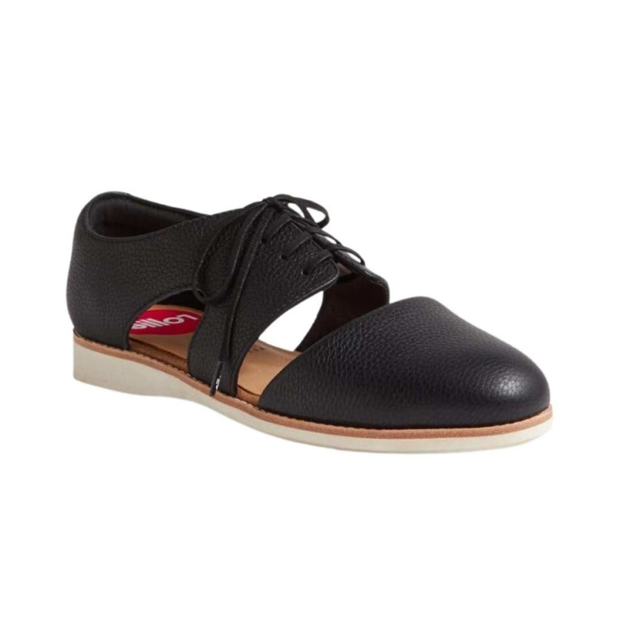 Womens ROLLIE | Derby Cutout - Black