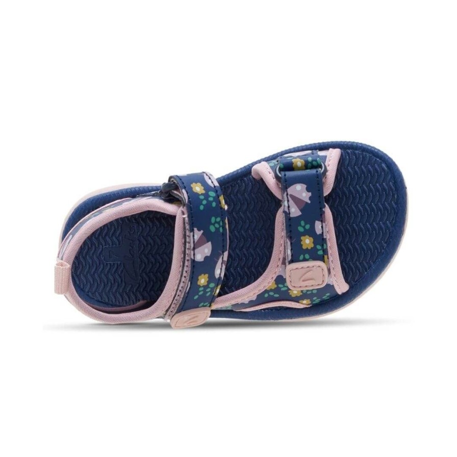 Kids CLARKS | Florence - Navy/Musk Ladybug