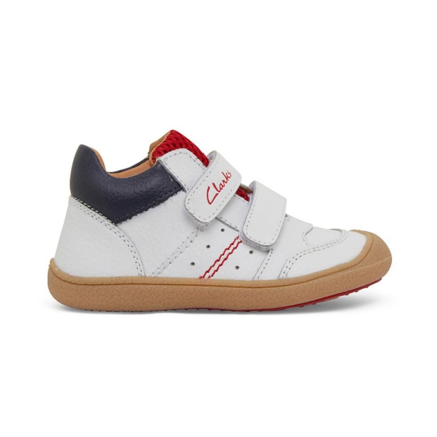 Kids CLARKS | Keenan - White Comb