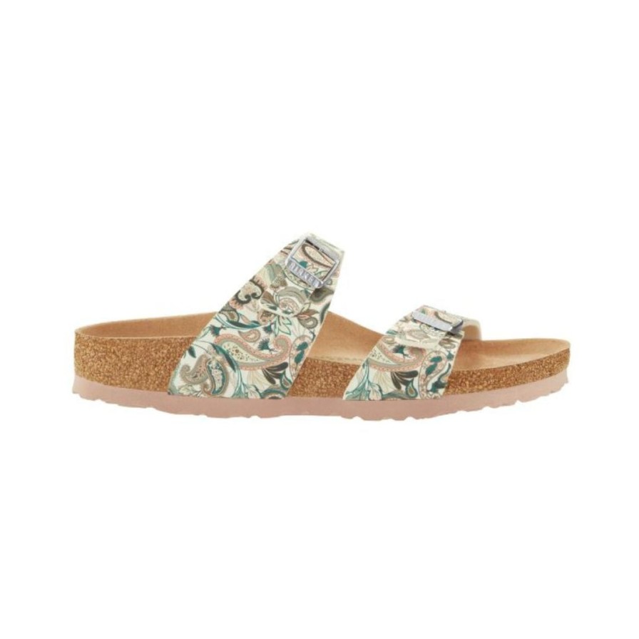 Womens BIRKENSTOCK | Sydney R -Vegan Paisley Light Rose