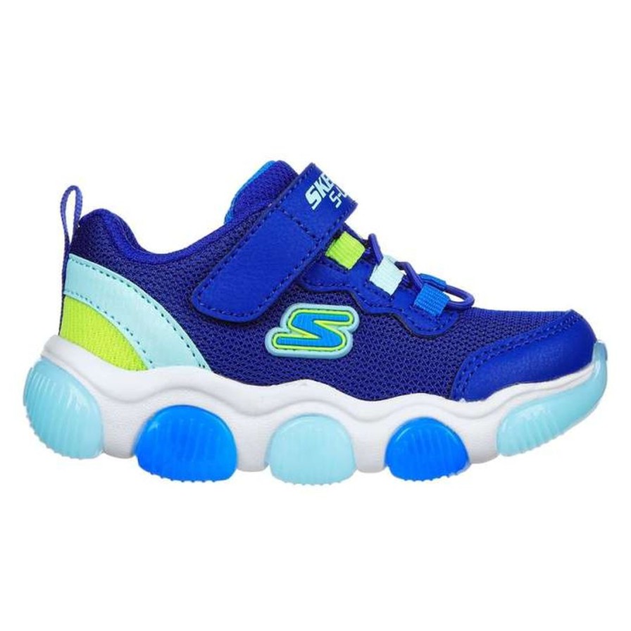 Kids SKECHERS | 402040N - Blue/Lime