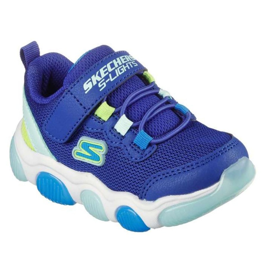 Kids SKECHERS | 402040N - Blue/Lime