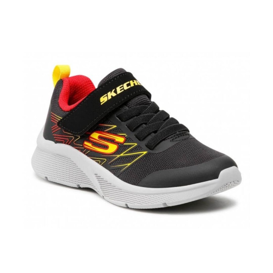 Kids SKECHERS | 403770L - Black/Red