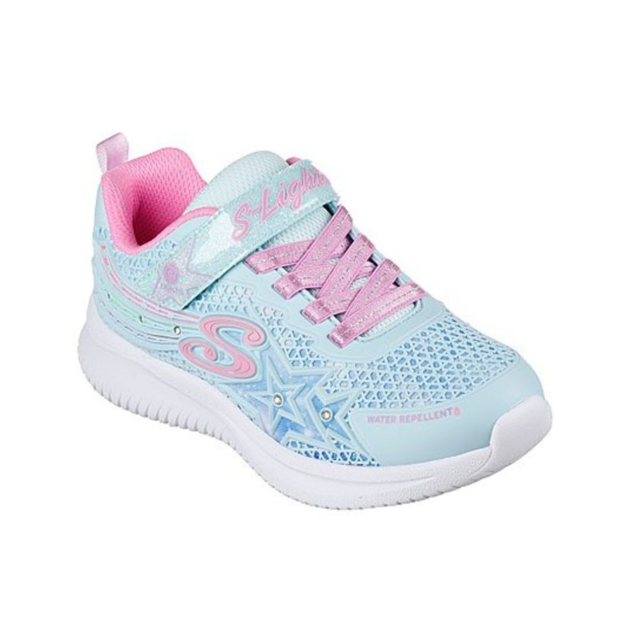 Kids SKECHERS | 302323L - Aqua/Purple