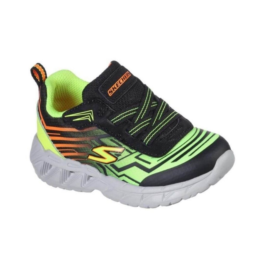 Kids SKECHERS | 401503N - Black/Yellow