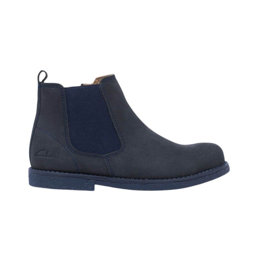 Kids CLARKS | Chelsea 2 Clarks - Navy Waxy