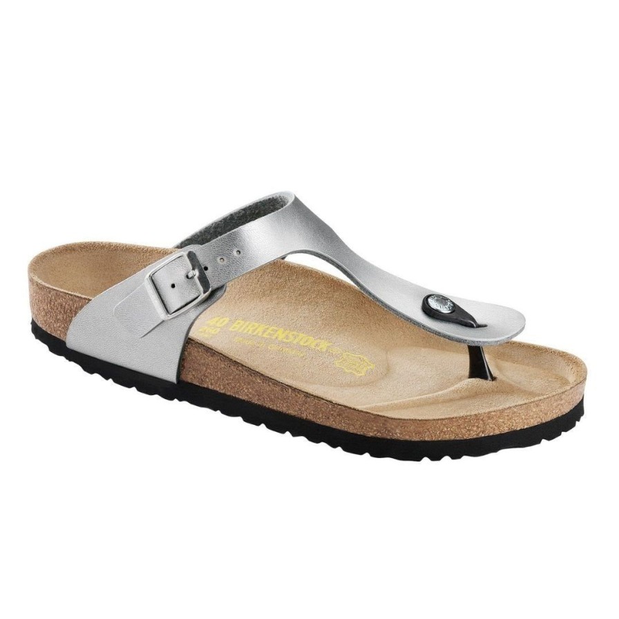 Womens BIRKENSTOCK | Gizeh R - Silver