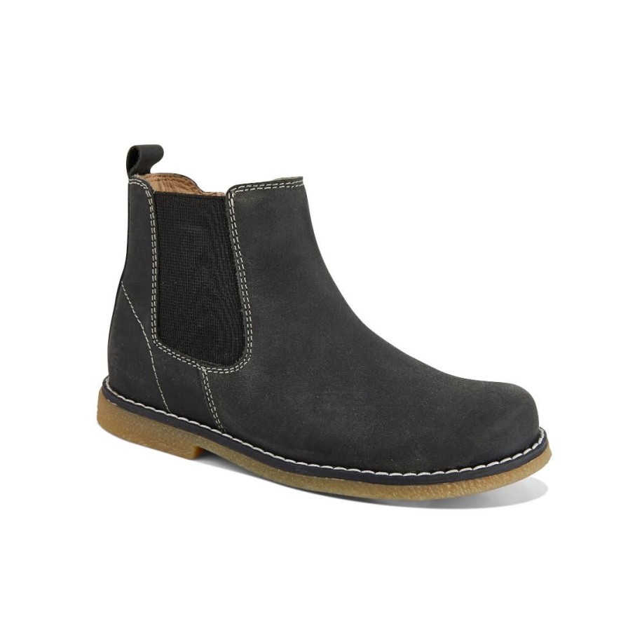 Kids CLARKS | Chelsea - Black Crazy Horse