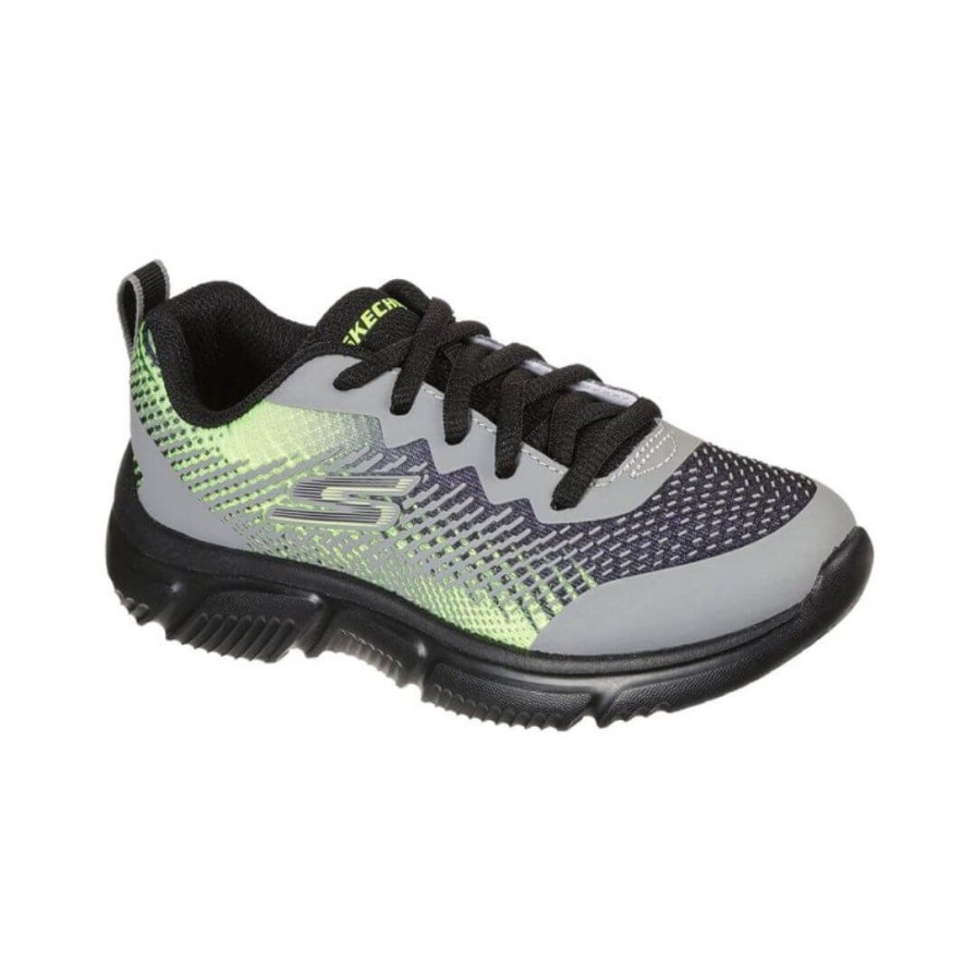 Kids SKECHERS | 405036L - Grey/Black