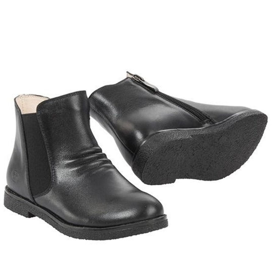 Kids RED BOOTIE | Sacha - Black