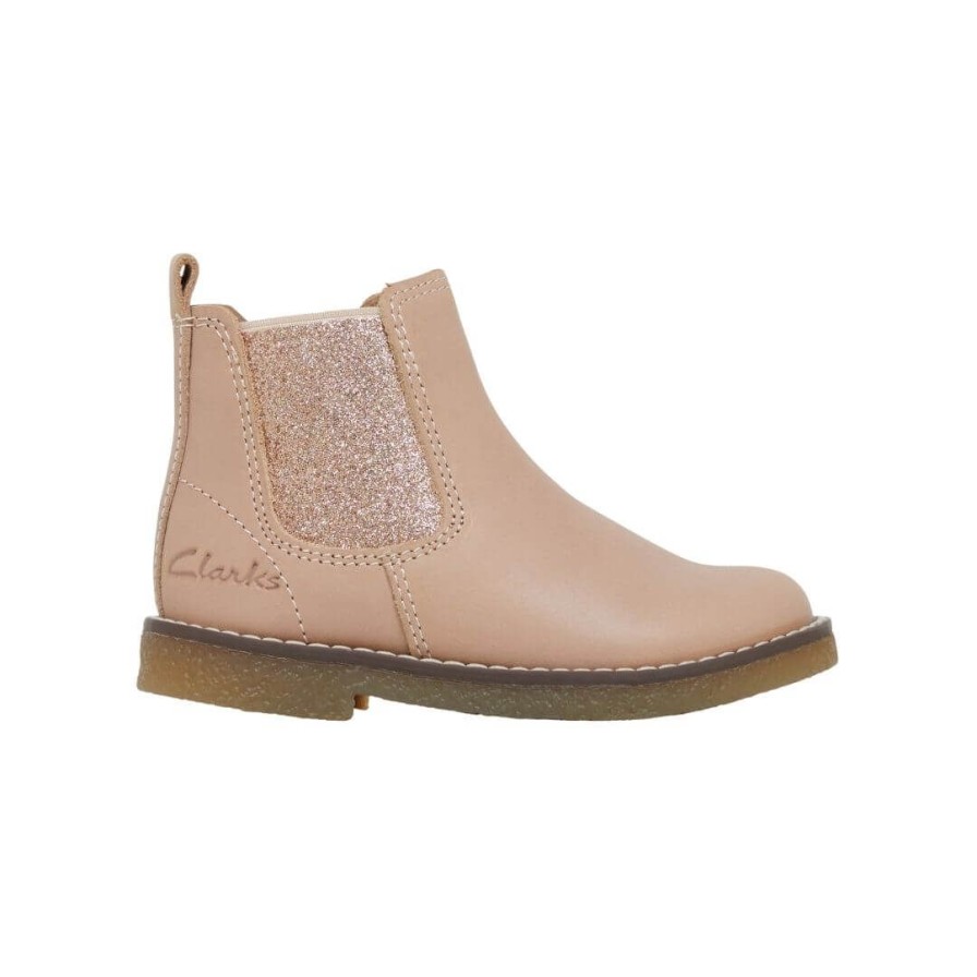 Kids CLARKS | Chelsea 2 Clarks - Rose Leather