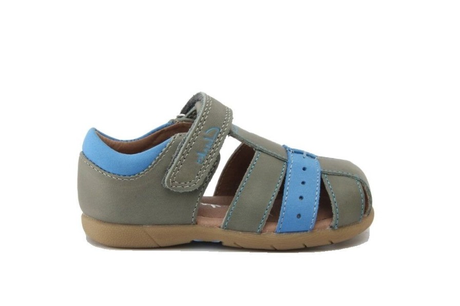 Kids CLARKS | Stanley Ii - Grey Multi