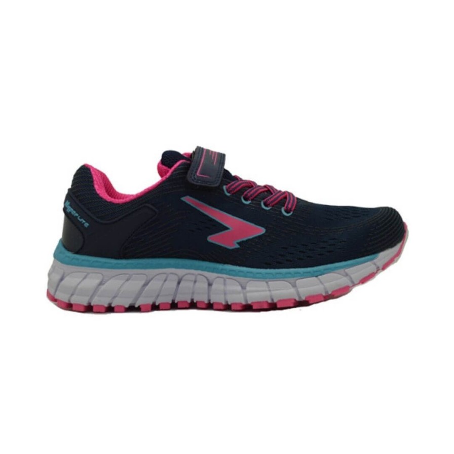 Kids SFIDA | Vivid Velcro - Navy Fuchsia Aqua