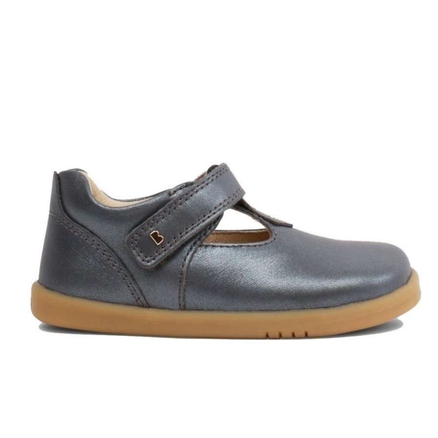 Kids BOBUX | Louise I-Walk - Charcoal Shimmer