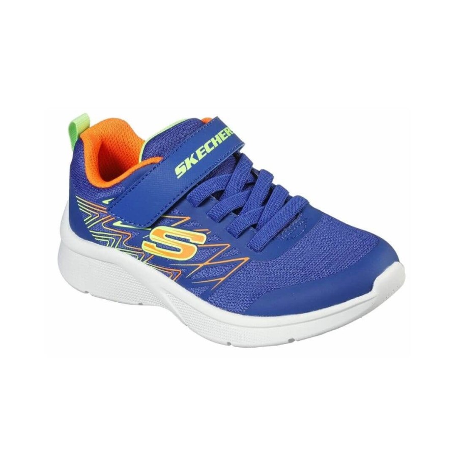 Kids SKECHERS | 403770L - Blue/Orange