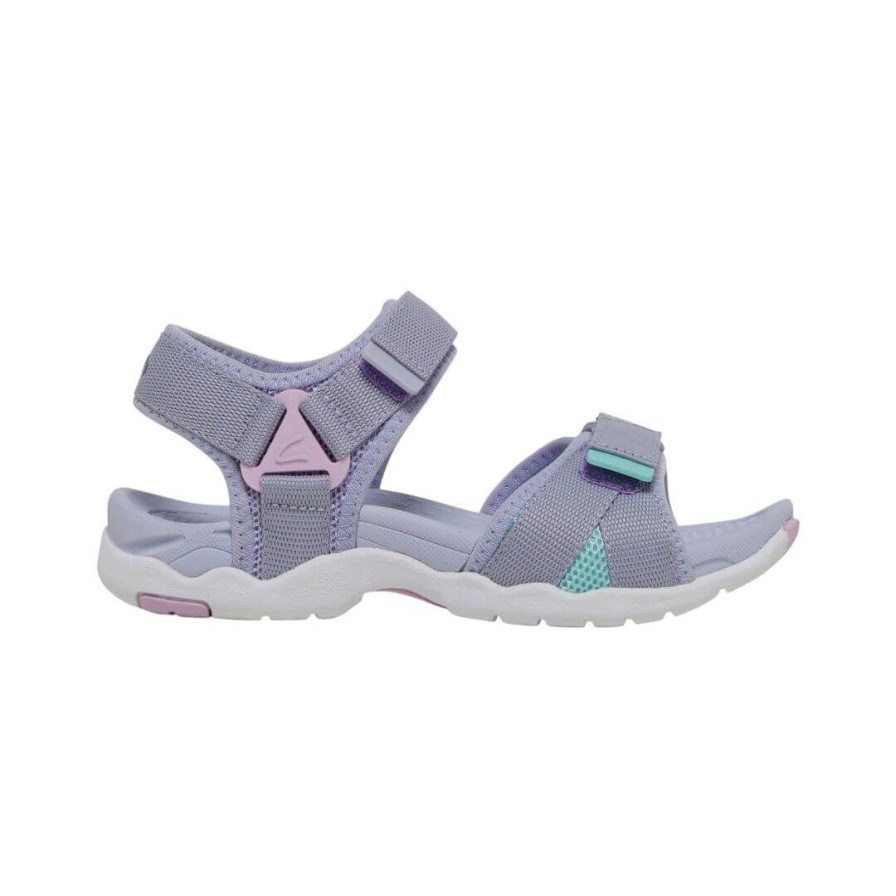 Kids CLARKS | Thelma Clks - Lavender/Pink/Turquoise