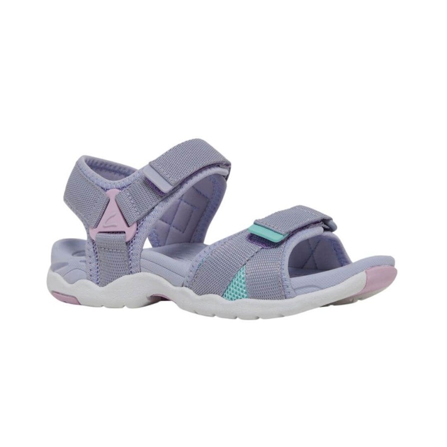 Kids CLARKS | Thelma Clks - Lavender/Pink/Turquoise