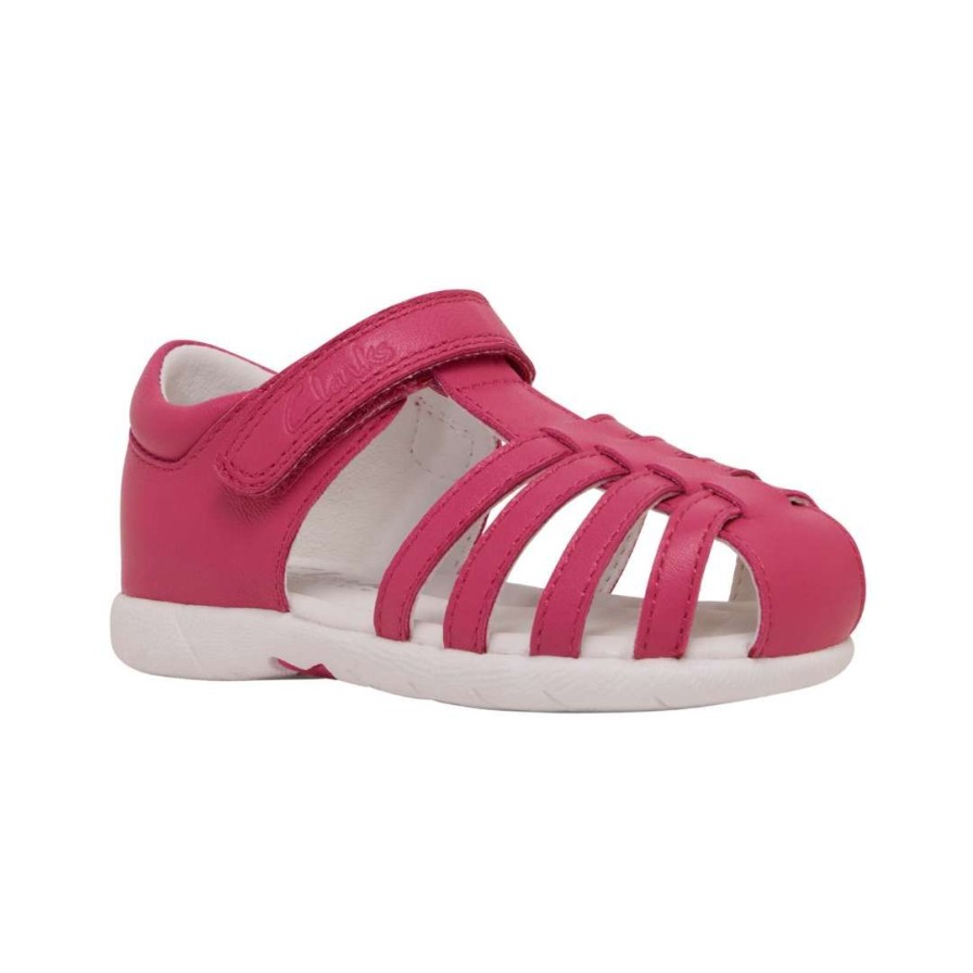 Kids CLARKS | Shelly 'D'- Raspberry