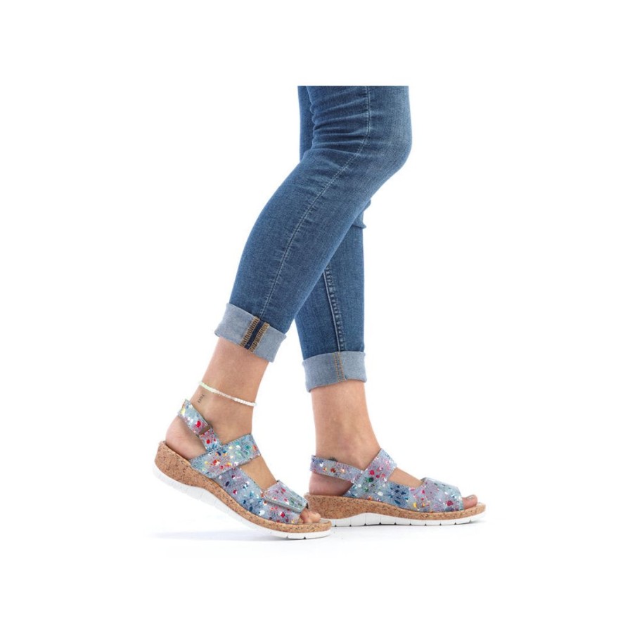 Womens RIEKER | V7170 - Sky Multi