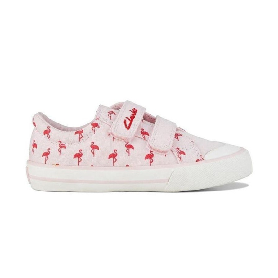 Kids CLARKS | Daylight - Pink Flamingo