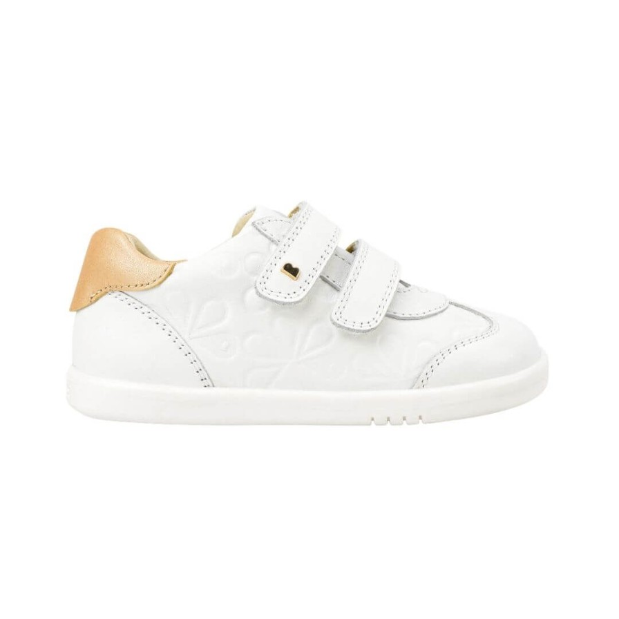 Kids BOBUX | Sprite I-Walk - White/Pale Gold