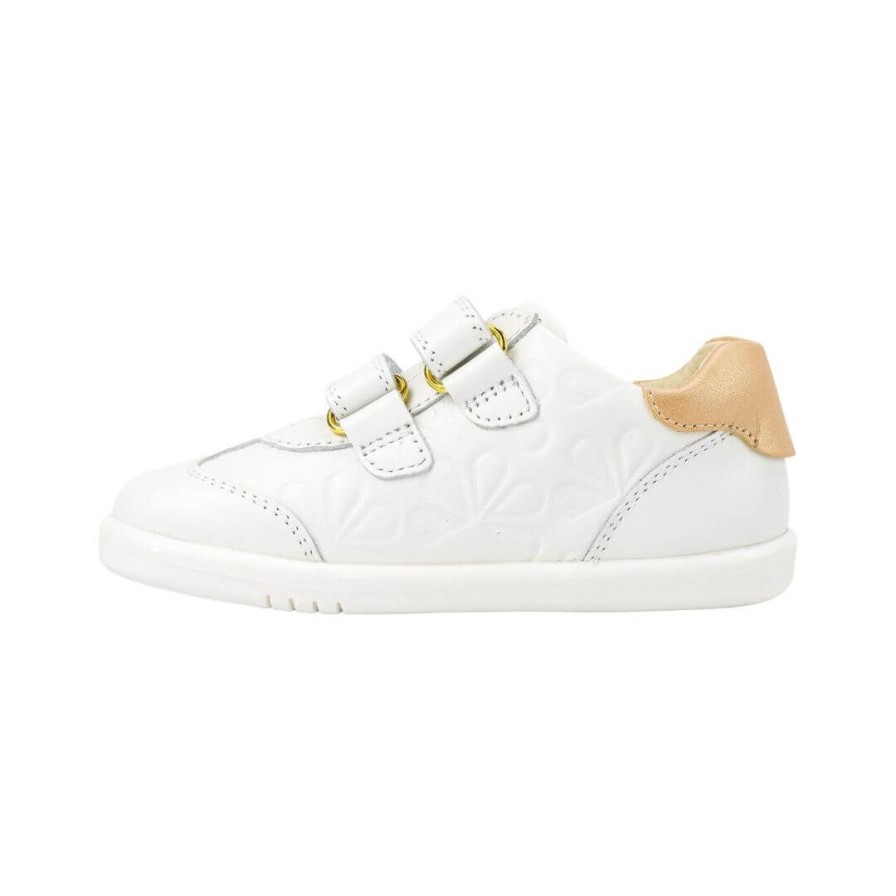 Kids BOBUX | Sprite I-Walk - White/Pale Gold