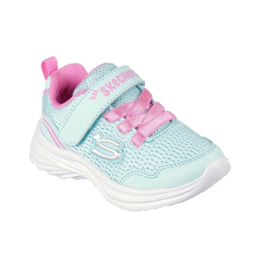 Kids SKECHERS | 303201N - Aqua/Pink